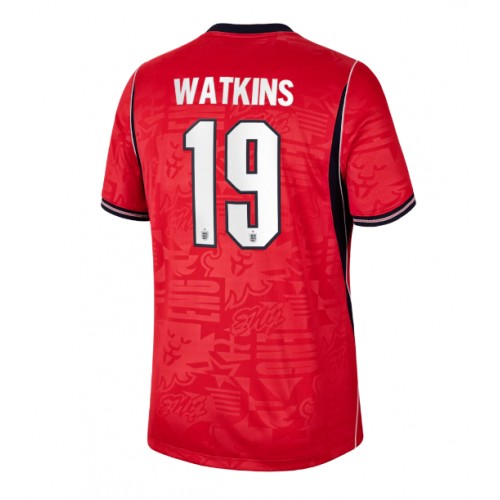 Stroje piłkarskie Anglia Ollie Watkins #19 Koszulka Wyjazdowej MŚ 2026 Krótki Rękaw